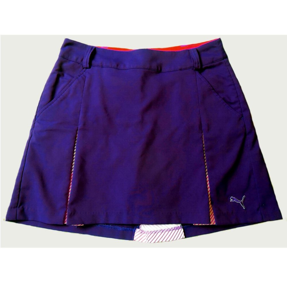 Puma Purple Pleated Sport Skort Size 2